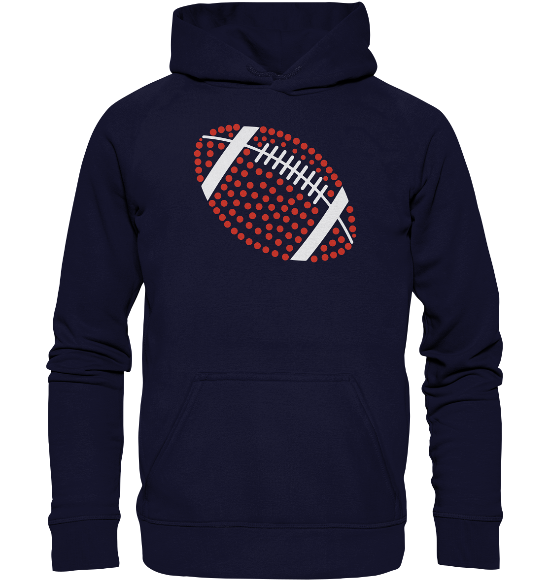 Football Dots - Basic Unisex Hoodie