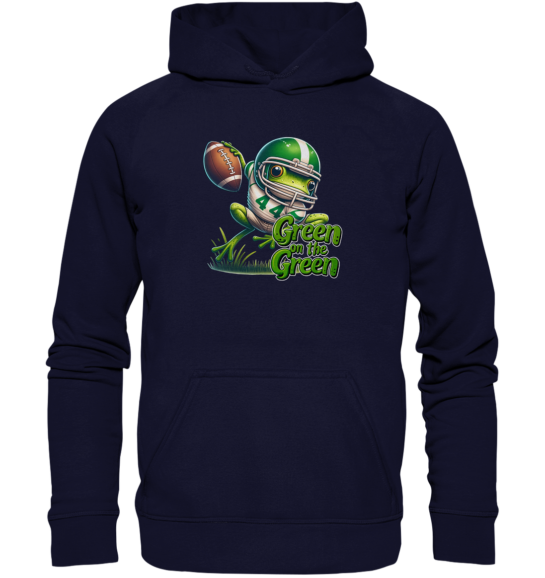 Green Frog - Basic Unisex Hoodie