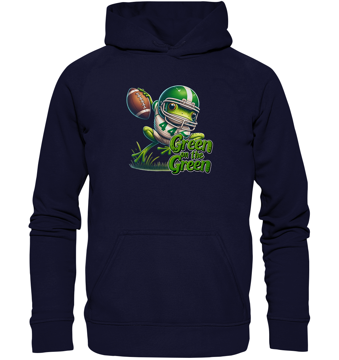 Green Frog - Basic Unisex Hoodie