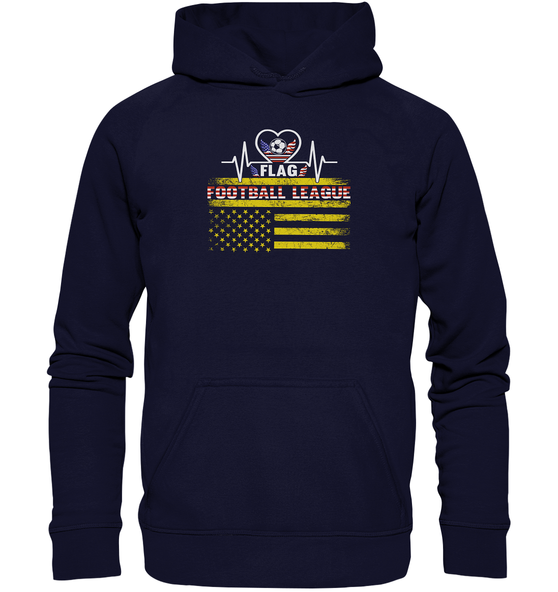Flag Football League - Basic Unisex Hoodie