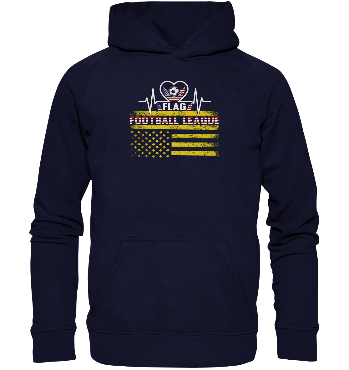 Flag Football League - Basic Unisex Hoodie