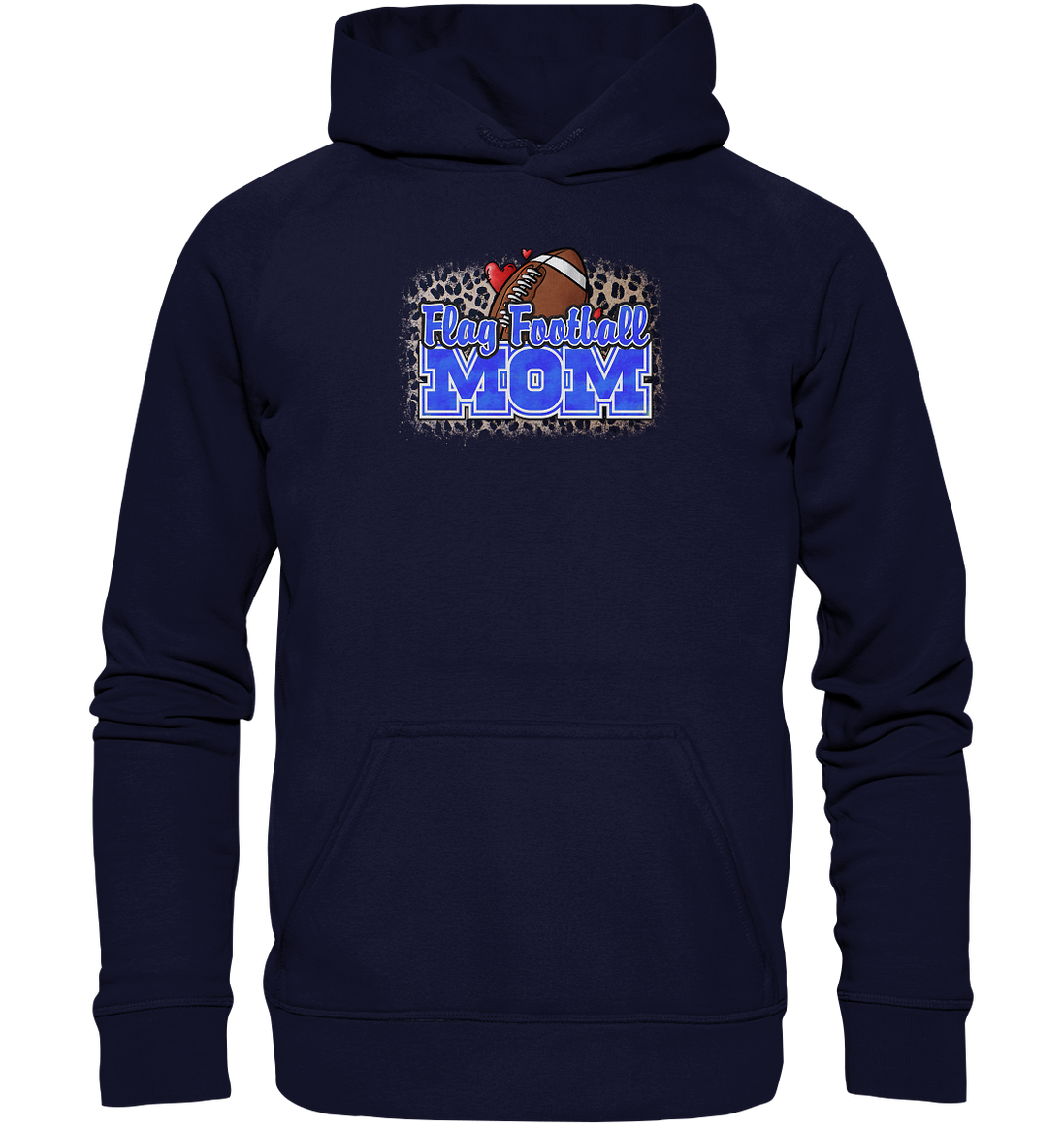 Flag Football Mom - Basic Unisex Hoodie