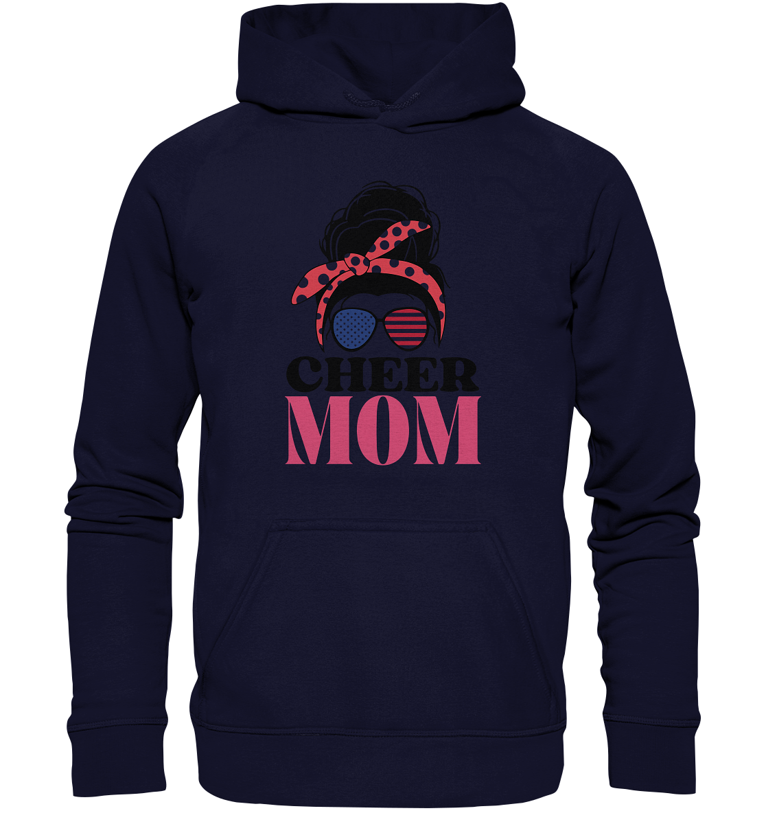 Cheer Mom Sunglases - Basic Unisex Hoodie