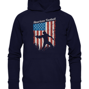 American Football Banner - Basic Unisex Hoodie