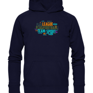 Flag Football Word Bubble - Basic Unisex Hoodie