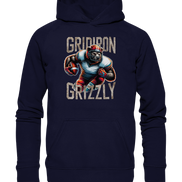 Gridiron Grizzly - Basic Unisex Hoodie
