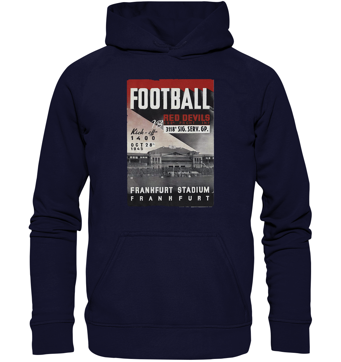 Frankfurt Football 1945 - Basic Unisex Hoodie