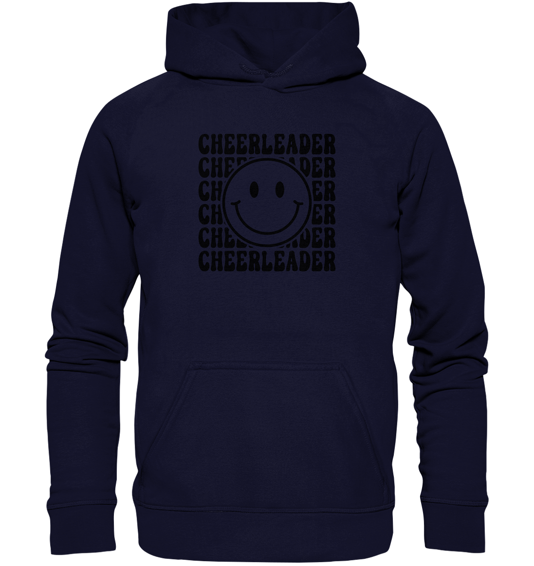 Cheerleader Smiley - Basic Unisex Hoodie