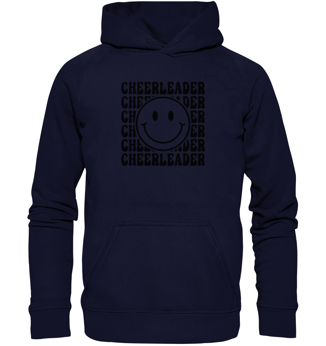 Cheerleader Smiley - Basic Unisex Hoodie