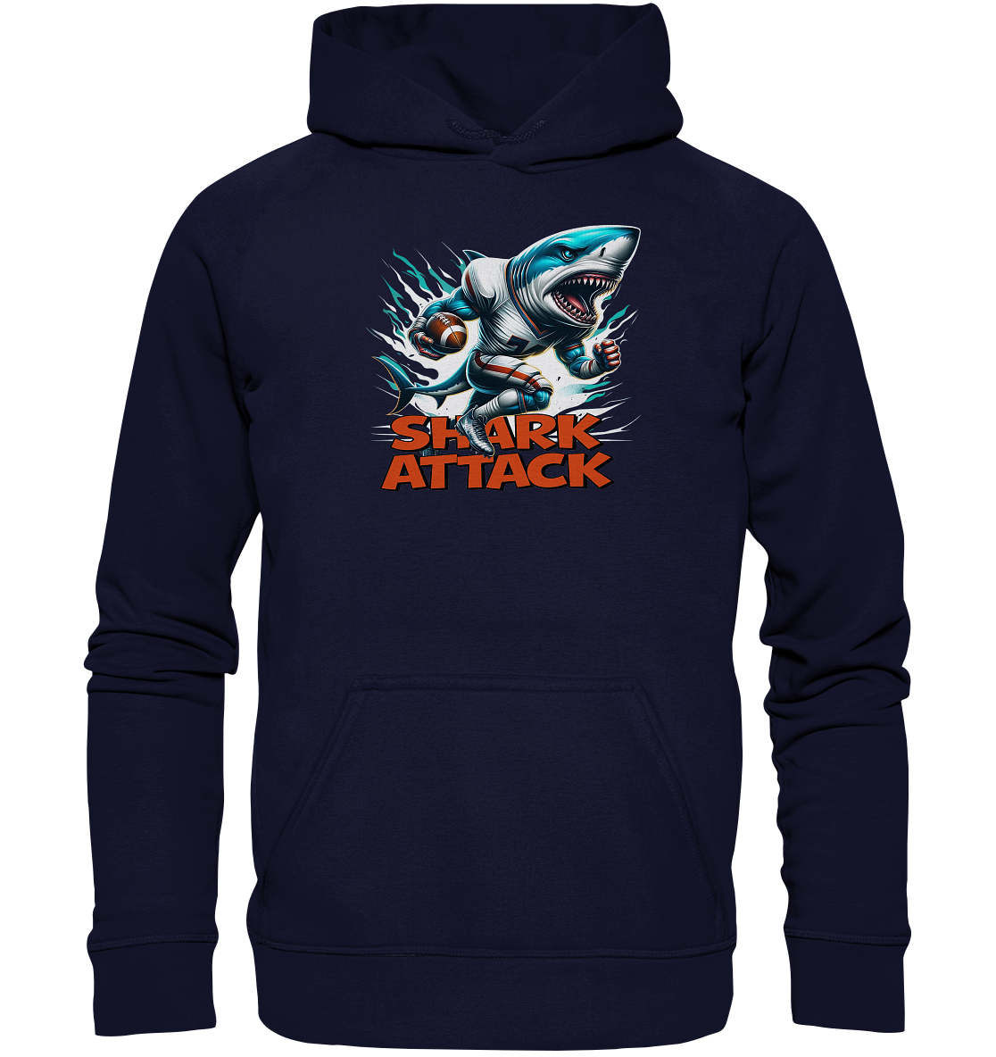 Shark Attack - Basic Unisex Hoodie