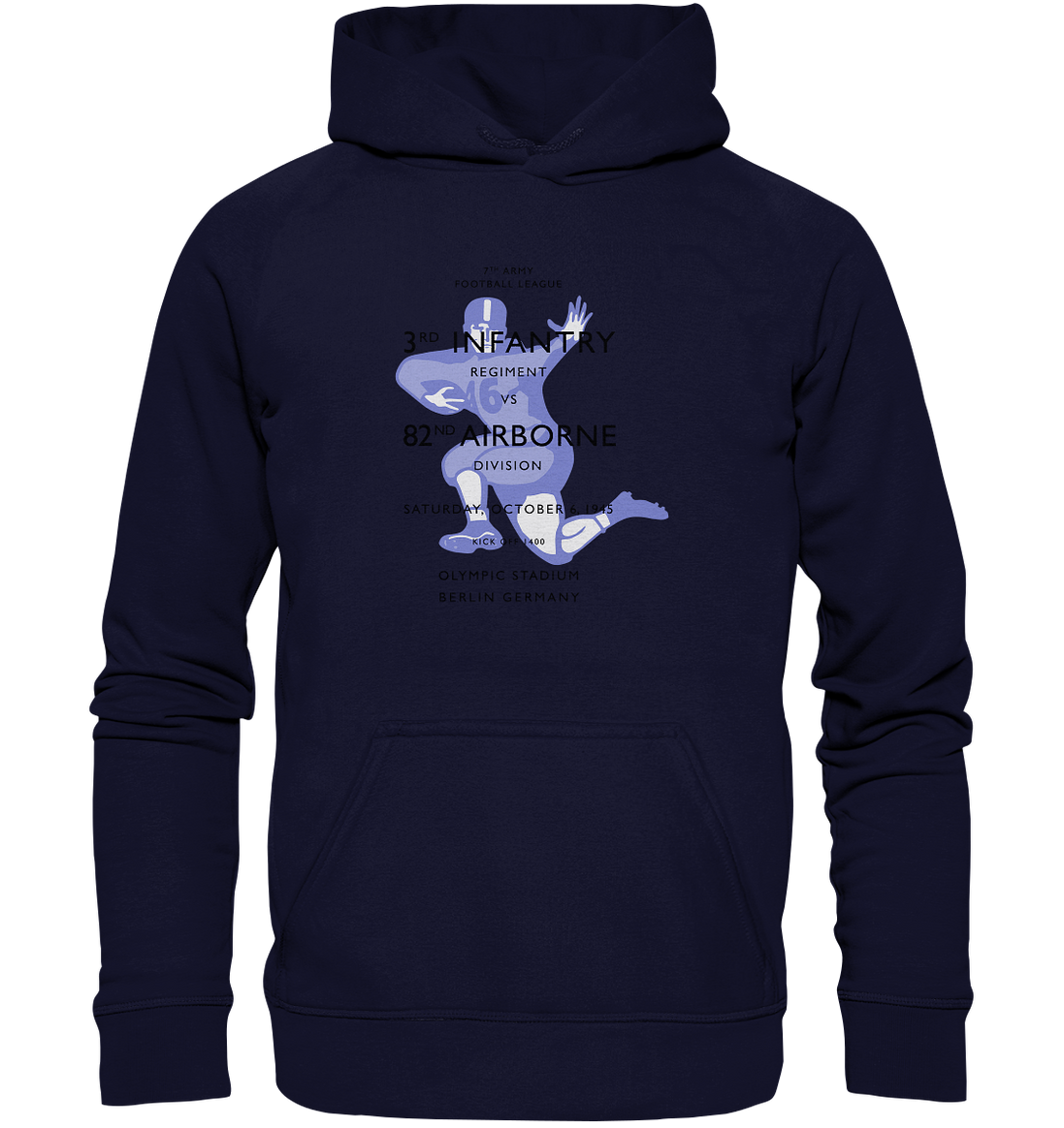 Infantry vs. Airborne 1945 - Basic Unisex Hoodie