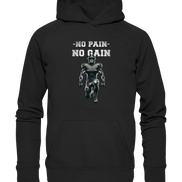 No Pain No Gain Metal - Basic Unisex Hoodie