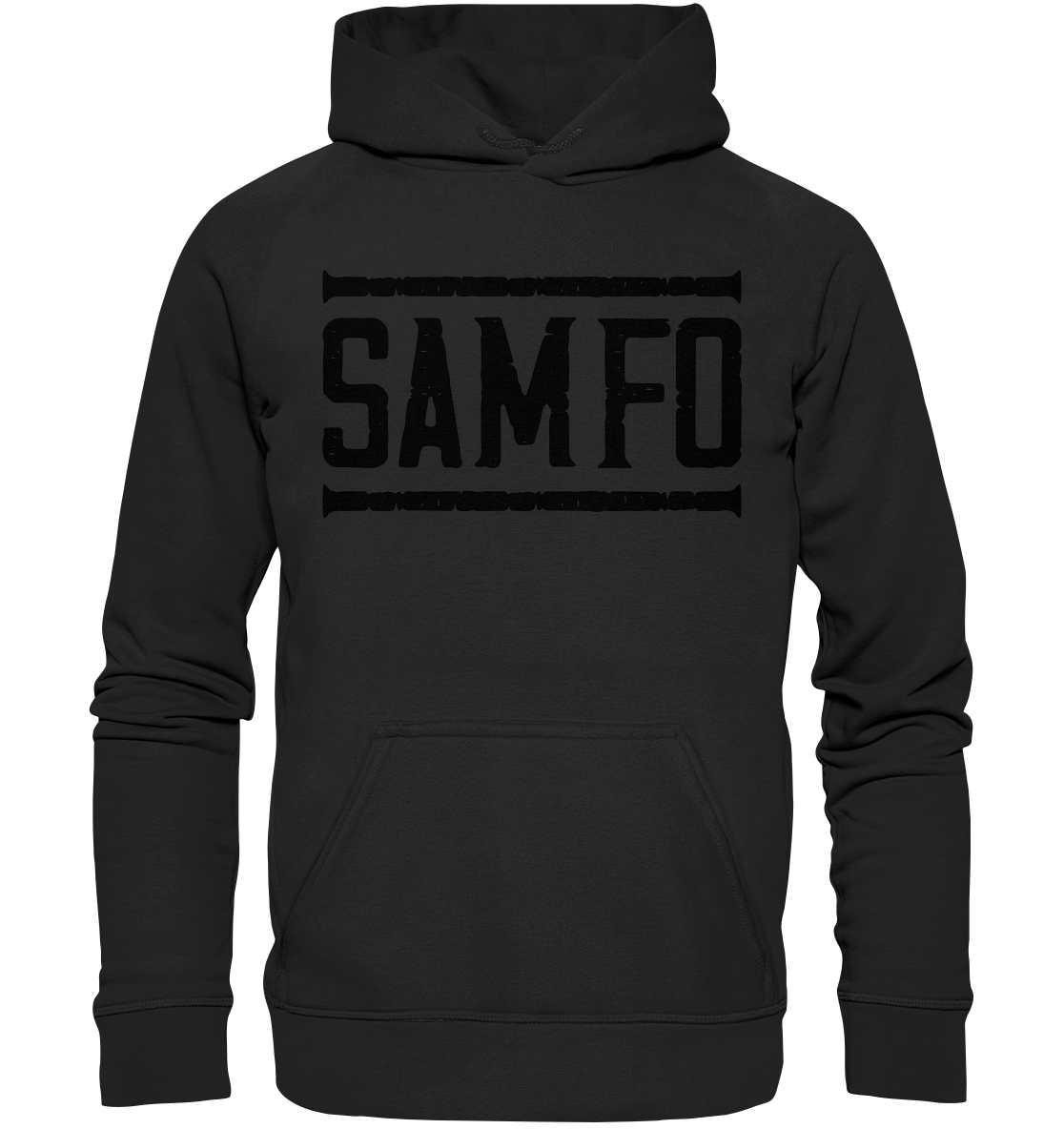 SAMFO black - Basic Unisex Hoodie