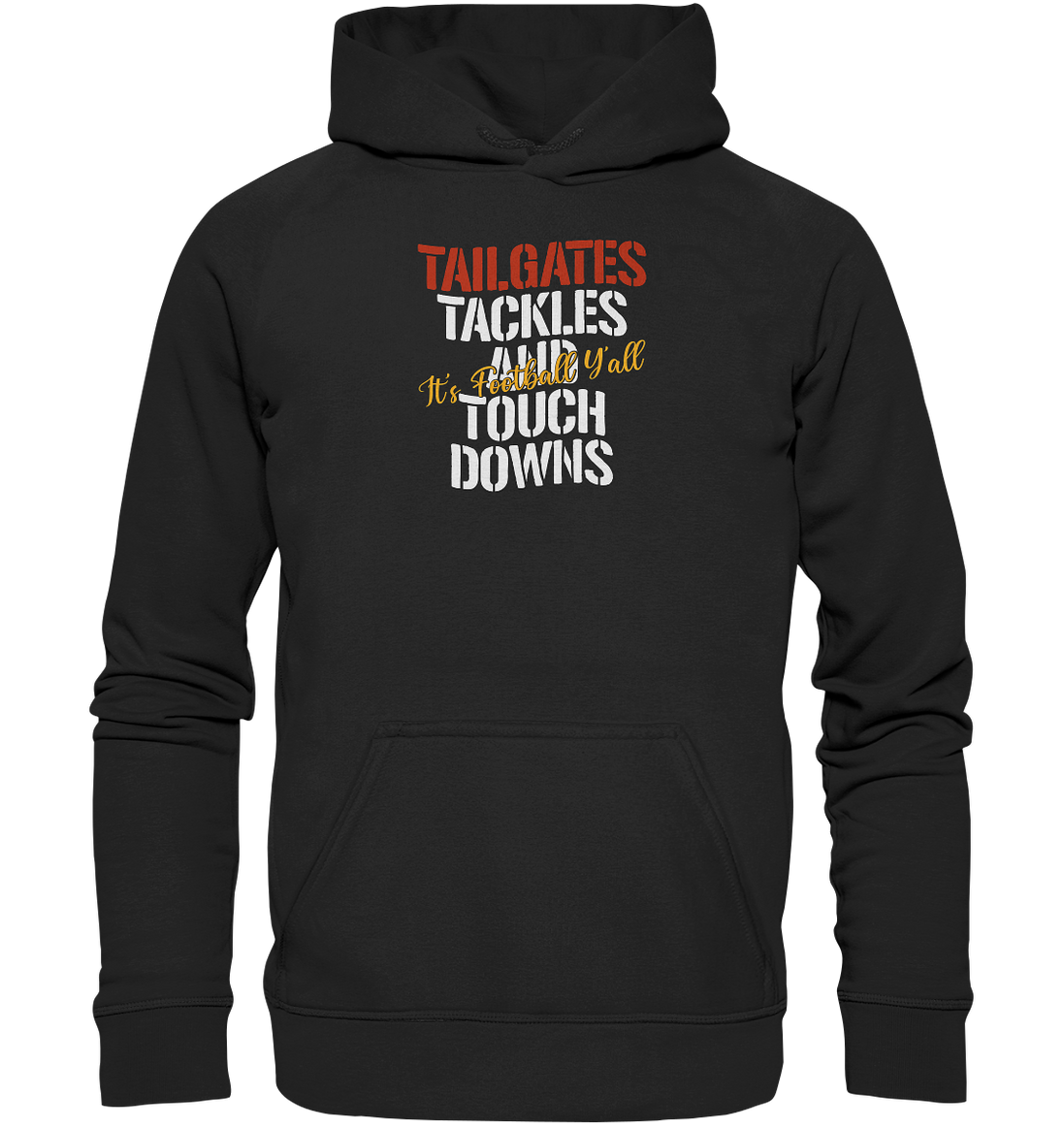 Tailgate Tackles - Basic Unisex Hoodie