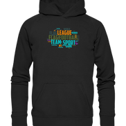 Flag Football Word Bubble - Basic Unisex Hoodie