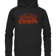 New York Football Silhoutte  - Basic Unisex Hoodie