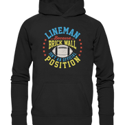 Lineman Brick Wall - Basic Unisex Hoodie