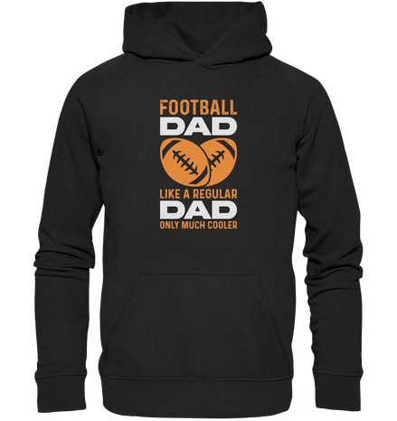Football Dad Much Cooler - Basic Unisex Hoodie