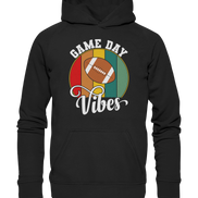 Game Day Vibes White - Basic Unisex Hoodie