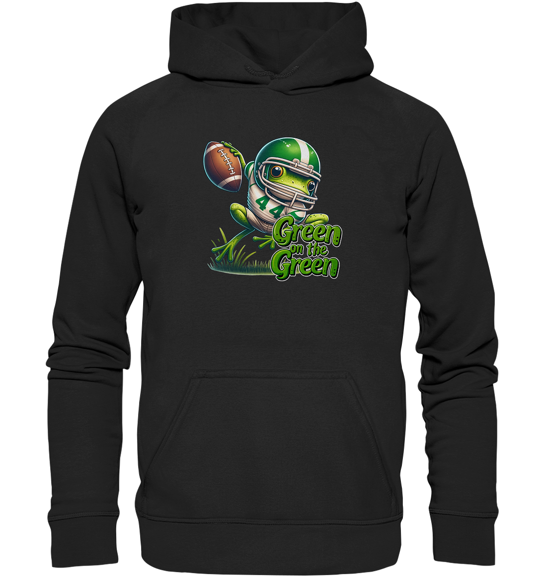 Green Frog - Basic Unisex Hoodie