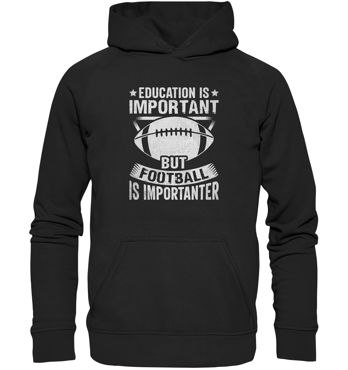 Football is importanter - Basic Unisex Hoodie