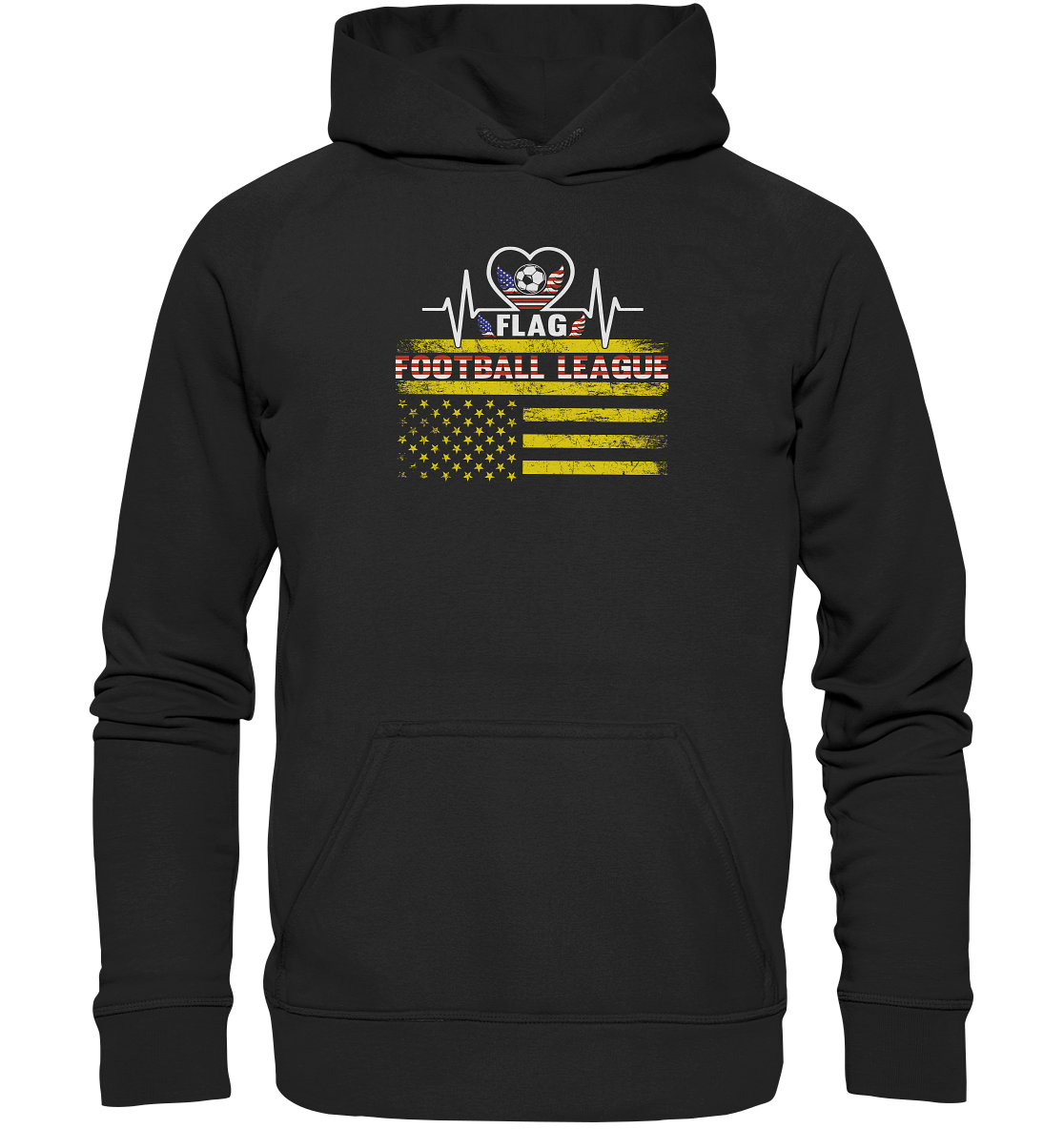 Flag Football League - Basic Unisex Hoodie