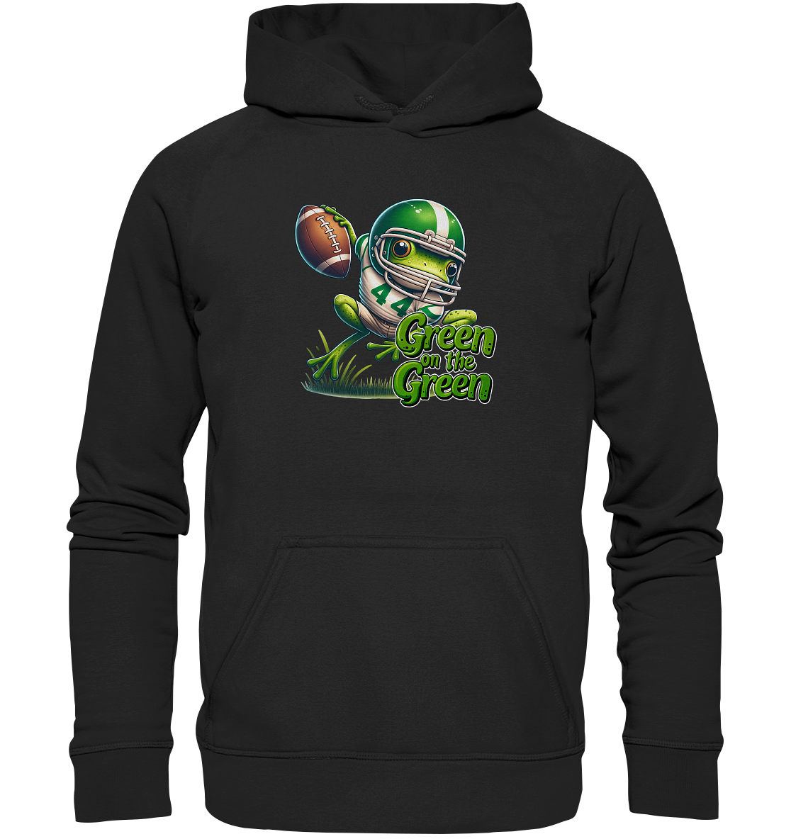 Green Frog - Basic Unisex Hoodie