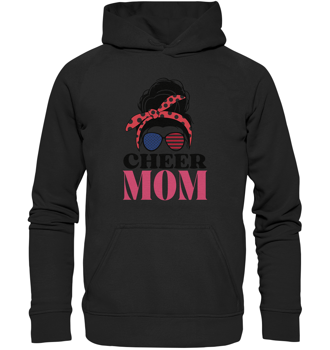 Cheer Mom Sunglases - Basic Unisex Hoodie