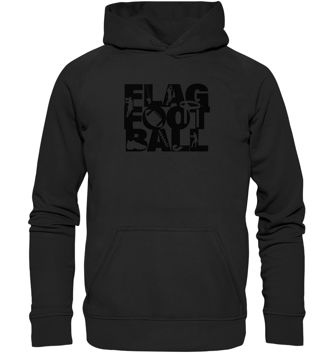 Flag Football - Basic Unisex Hoodie