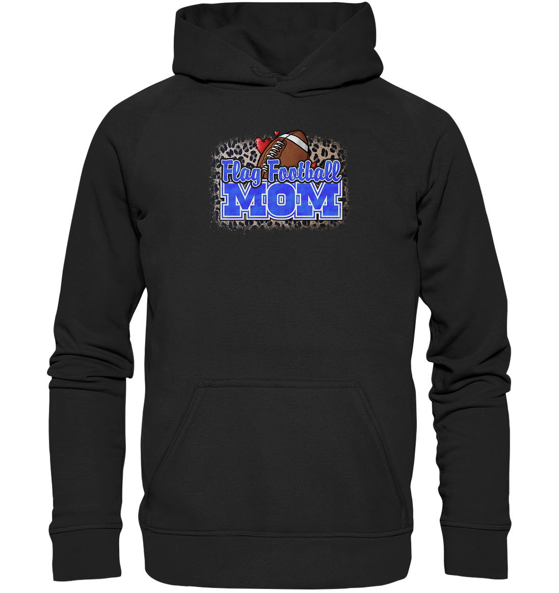 Flag Football Mom - Basic Unisex Hoodie
