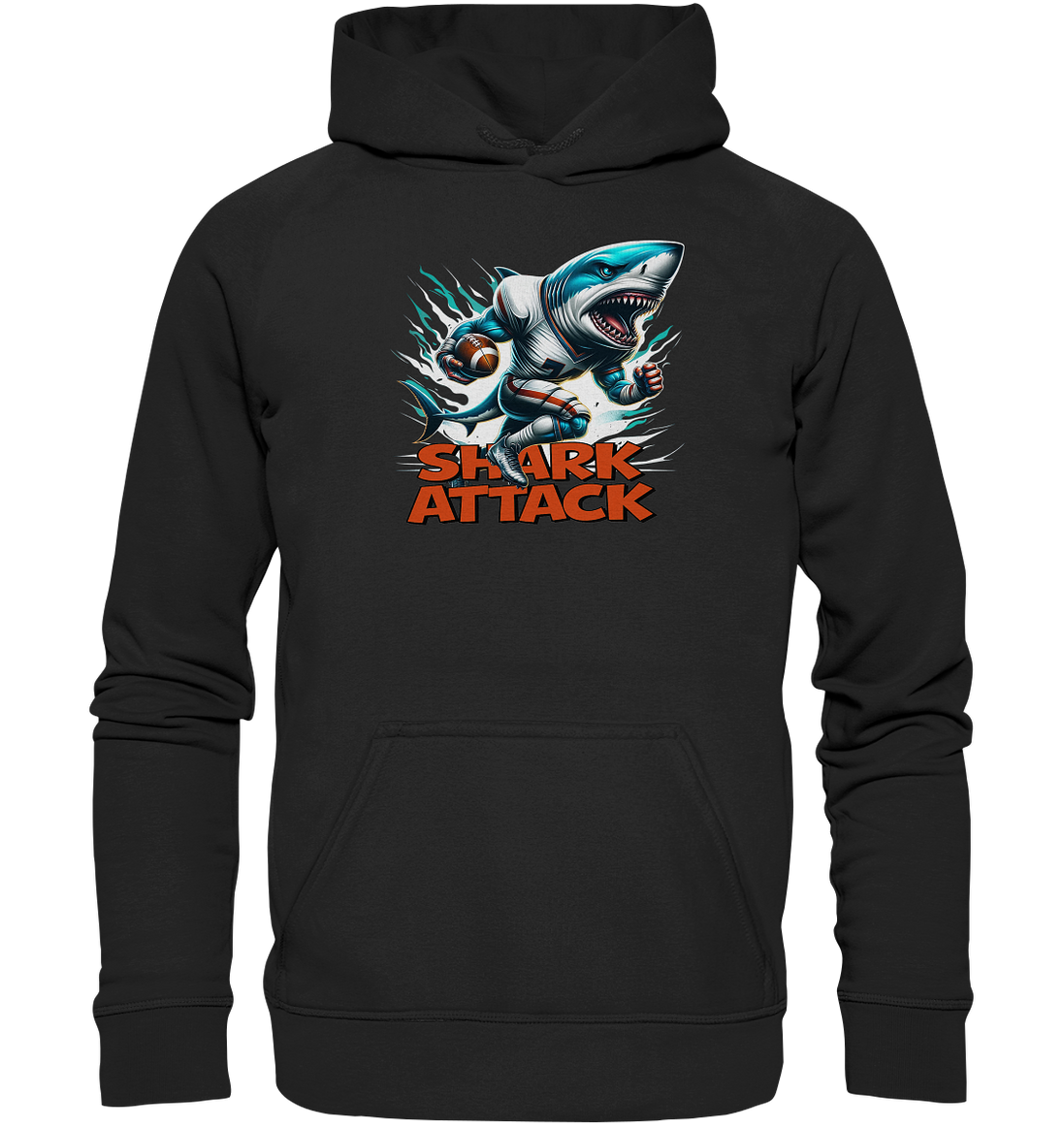 Shark Attack - Basic Unisex Hoodie