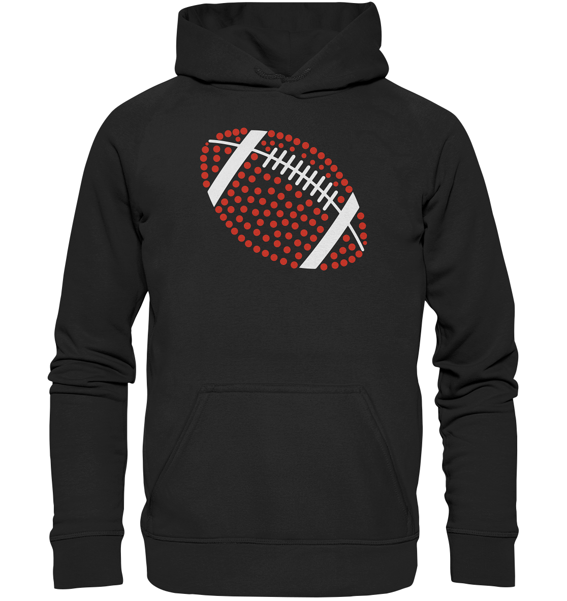 Football Dots - Basic Unisex Hoodie
