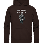 No Pain No Gain Metal - Basic Unisex Hoodie