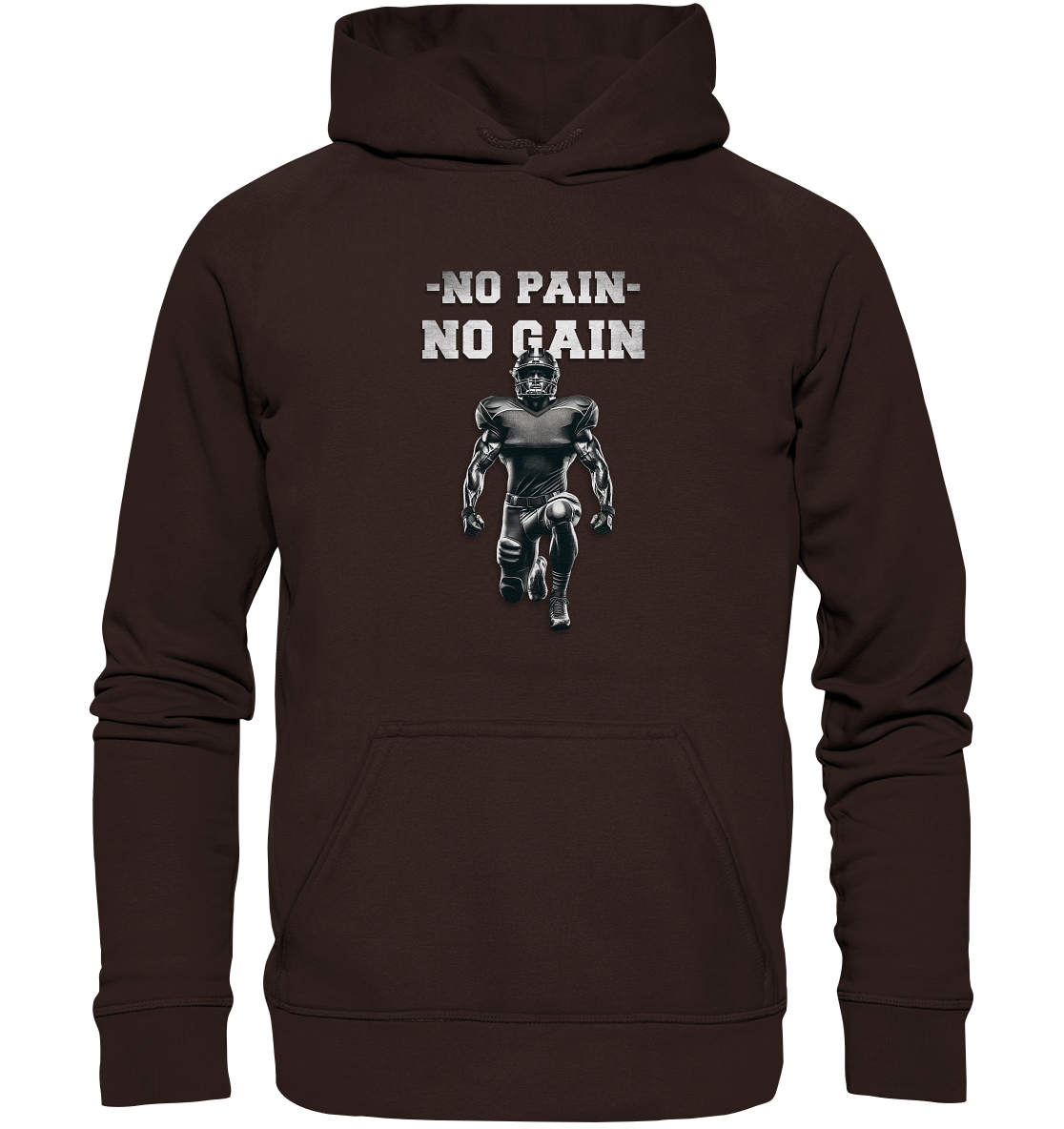 No Pain No Gain Metal - Basic Unisex Hoodie