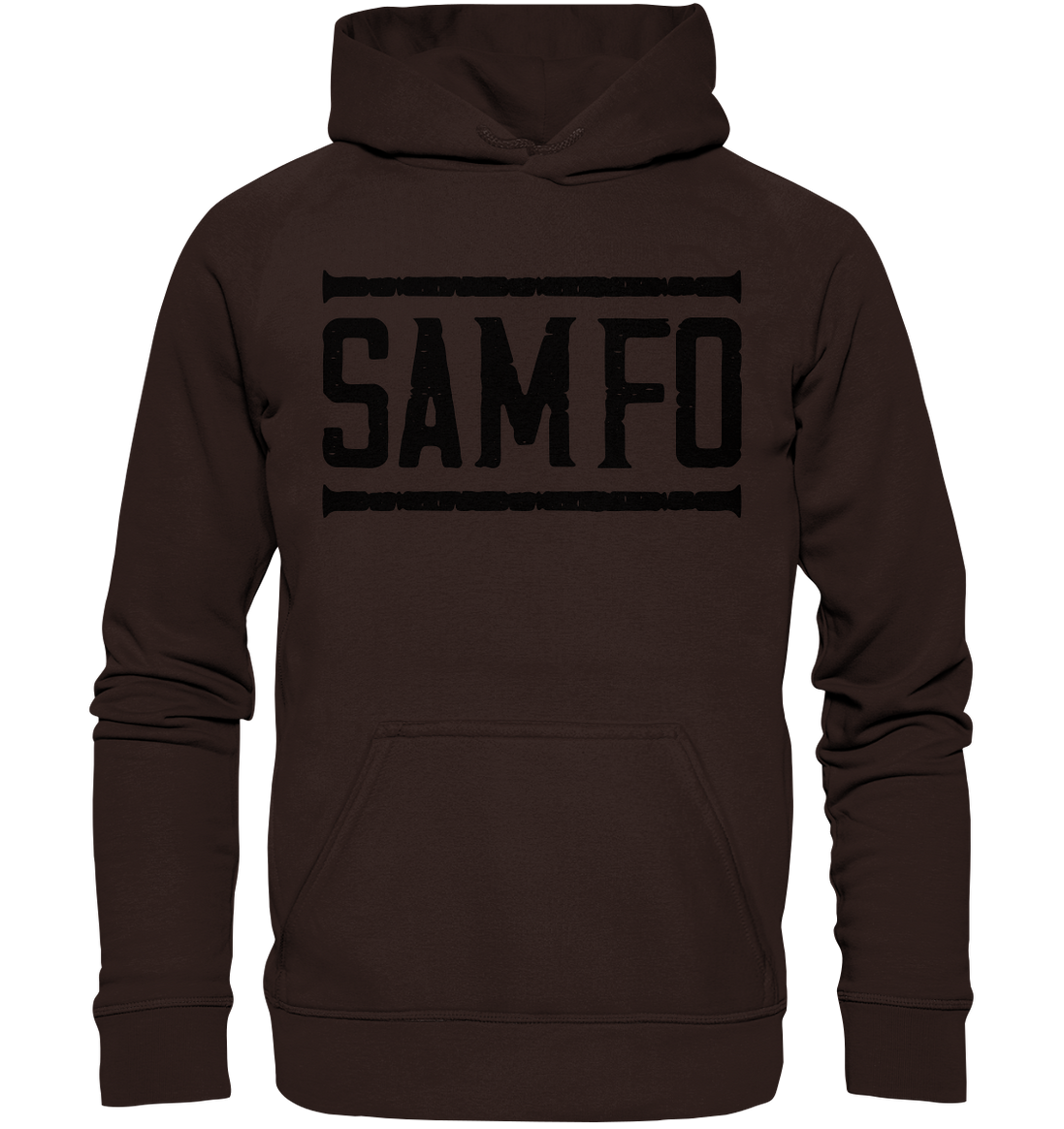 SAMFO black - Basic Unisex Hoodie
