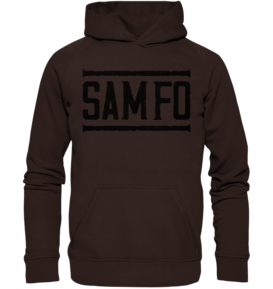 SAMFO black - Basic Unisex Hoodie