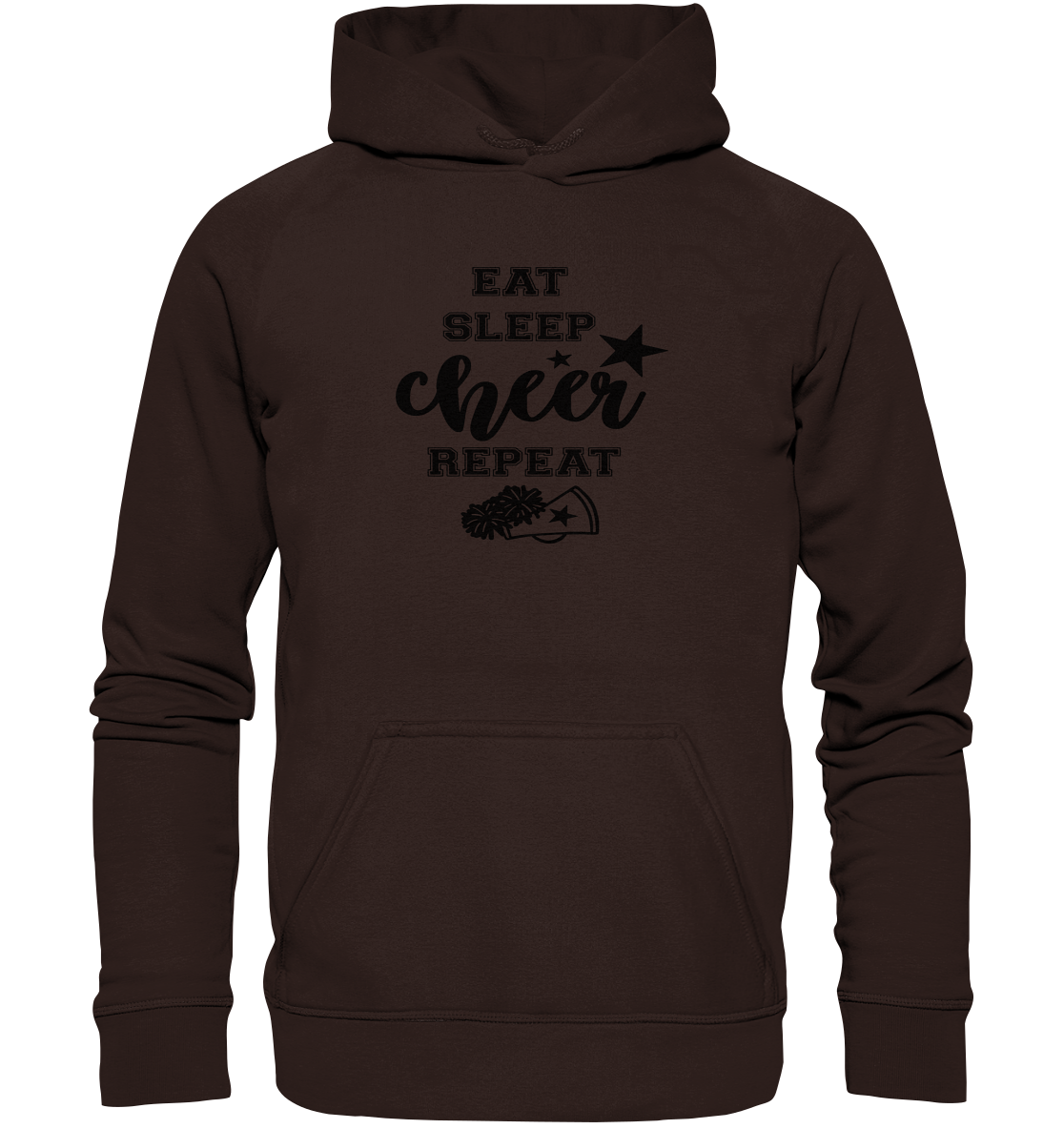 Eat Sleep Cheer Repeat - Basic Unisex Hoodie