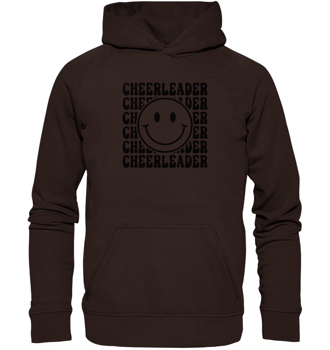 Cheerleader Smiley - Basic Unisex Hoodie