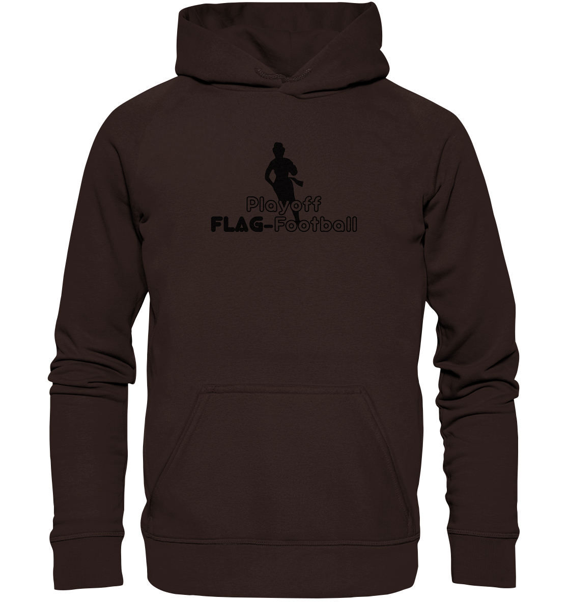 Playoff Flag Football  Women black  - Basic Unisex Hoodie