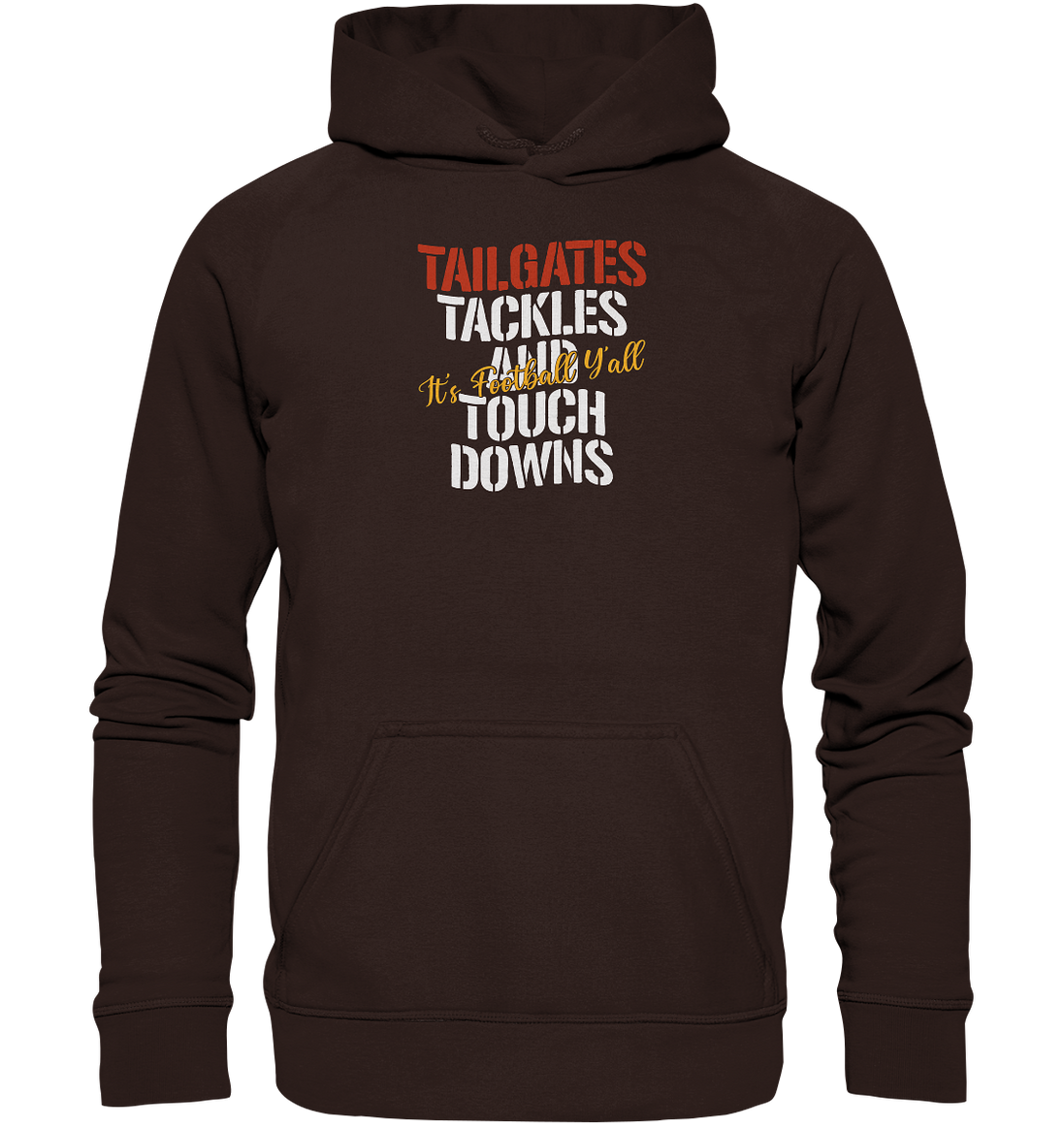 Tailgate Tackles - Basic Unisex Hoodie