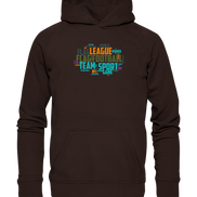 Flag Football Word Bubble - Basic Unisex Hoodie