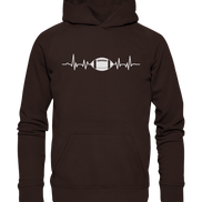 Football Heartbeat - Basic Unisex Hoodie