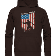 American Football Banner - Basic Unisex Hoodie