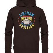 Lineman Brick Wall - Basic Unisex Hoodie
