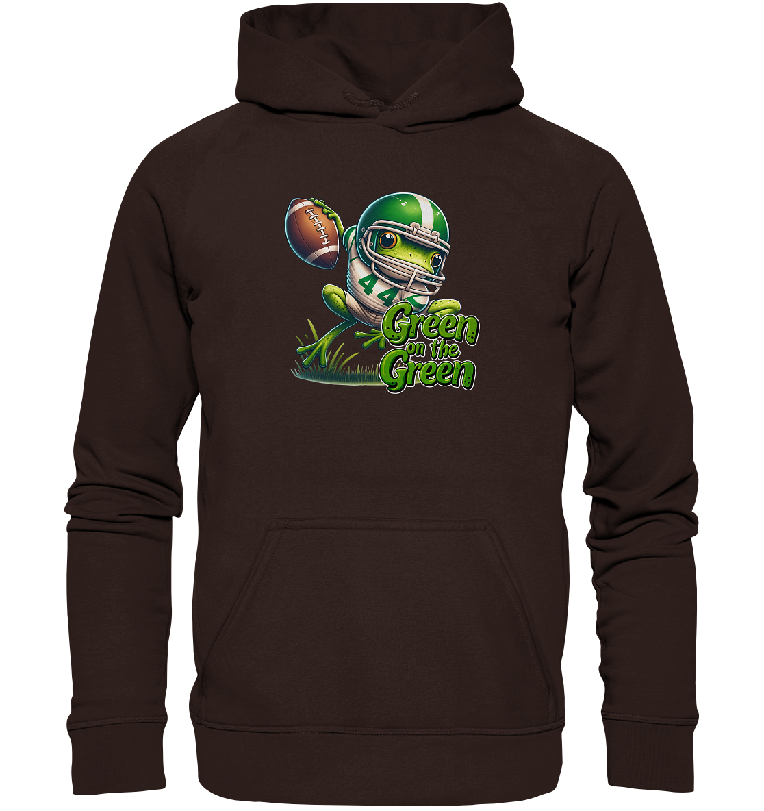 Green Frog - Basic Unisex Hoodie