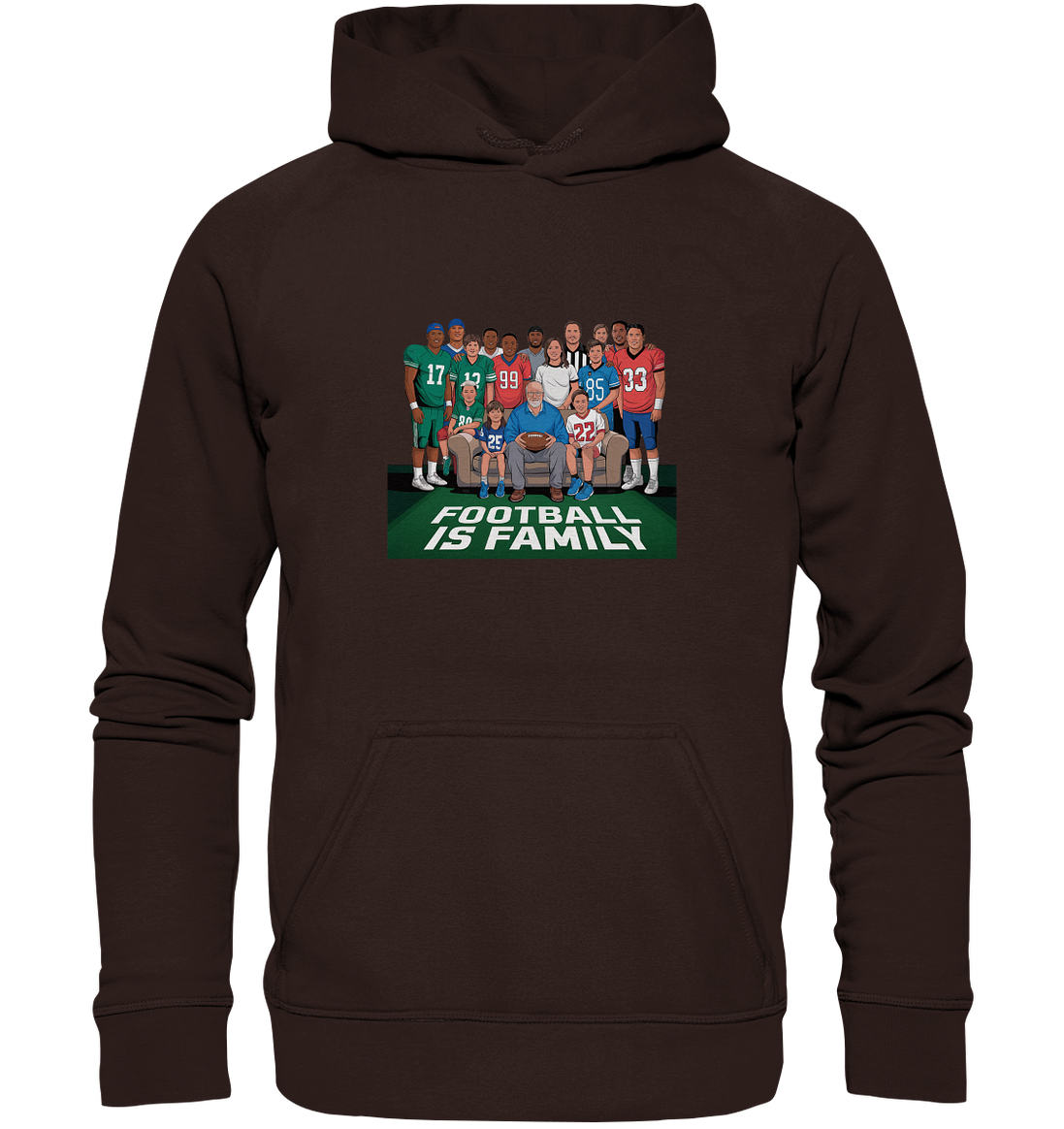 Football is Family - Basic Unisex Hoodie