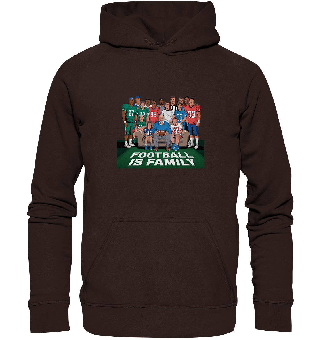 Football is Family - Basic Unisex Hoodie