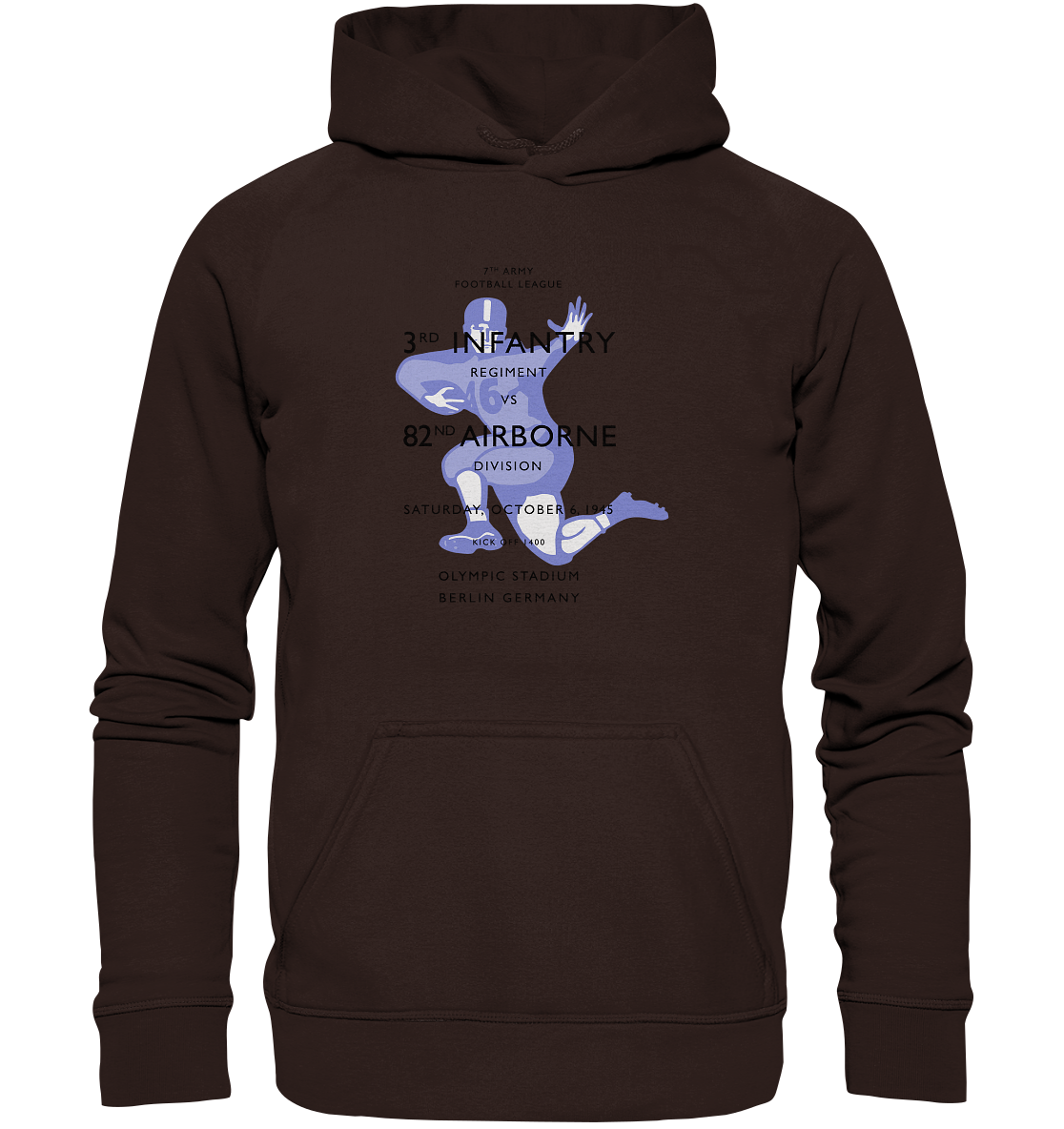 Infantry vs. Airborne 1945 - Basic Unisex Hoodie