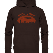 New York Football Silhoutte  - Basic Unisex Hoodie