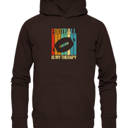 Football is my Therapy - Basic Unisex Hoodie